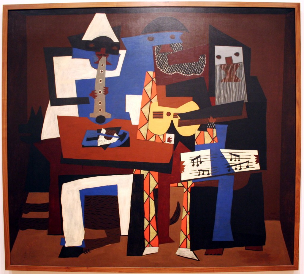 picasso three musicians