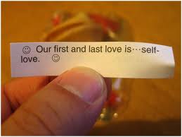 self-love fortune cookie