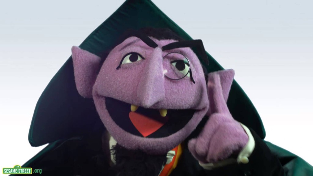 The Count from Sesame Street