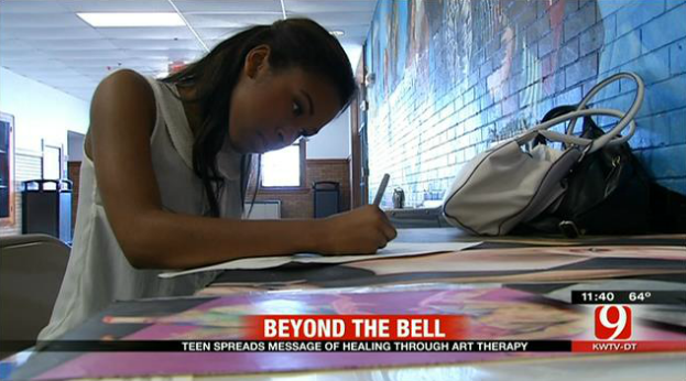 teen healing through art therapy