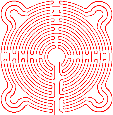 chartres diagram maze