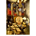 Edith Kramer Painting Industrial - 1