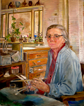 Edith Kramer Self Portrait