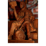 Edith Kramer Walnut Wood Sculpture
