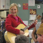 music therapist with guitar